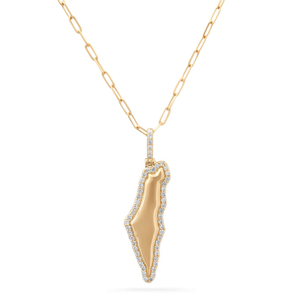 The Eternal Collection - 14k gold and diamond collector charm necklace