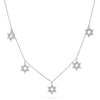 magen david dangling necklace