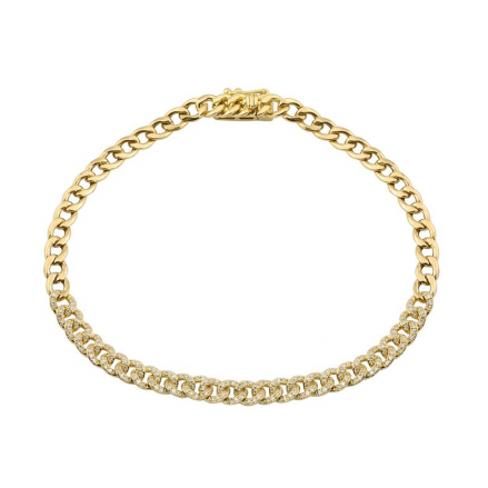 Diamond Cuban Link Bracelet