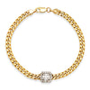 shay jewelry cuban link diamond bracelet