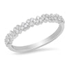 eternity heart band ring 