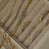 jewelry box with jewelry inside 