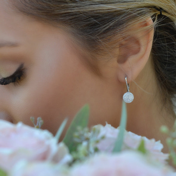 diamond real bridal earrings drop 